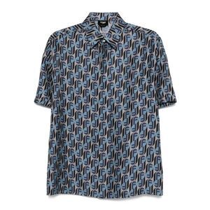 Fendi Grey Shirts Men